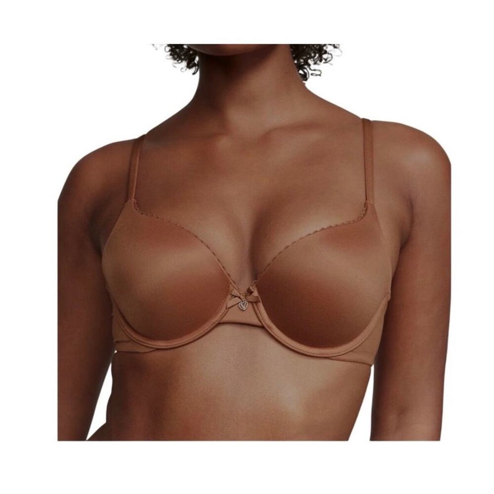 Victoria's Secret 30B lined demi underwire convertible strap bra BC2 3304